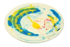 Woman Perspective - Hand-made Flat Ceramic Dish by A. Kurakina - 2019
