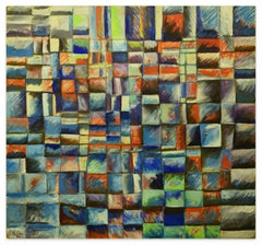 Reticulum  - Oil Painting 1999 by Giorgio Lo Fermo