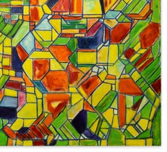 Reticulum - Oil Painting 1994 by Giorgio Lo Fermo