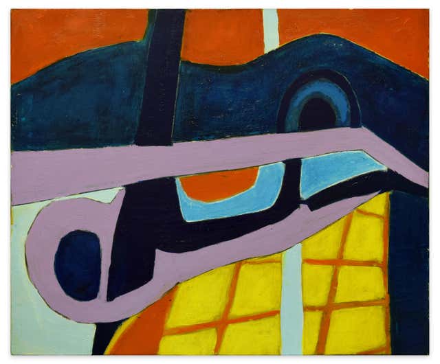 Fritz Rauh - Abstract expressionist oil painting For Sale at 1stDibs ...