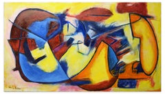 Post-cubismo  - Pittura a olio 2016 di Giorgio Lo Fermo
