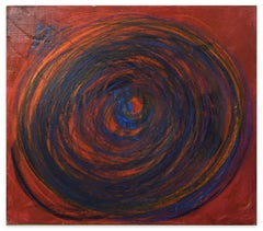 Eclipse - Peinture à l'huile de Giorgio Lo Fermo, 2016
