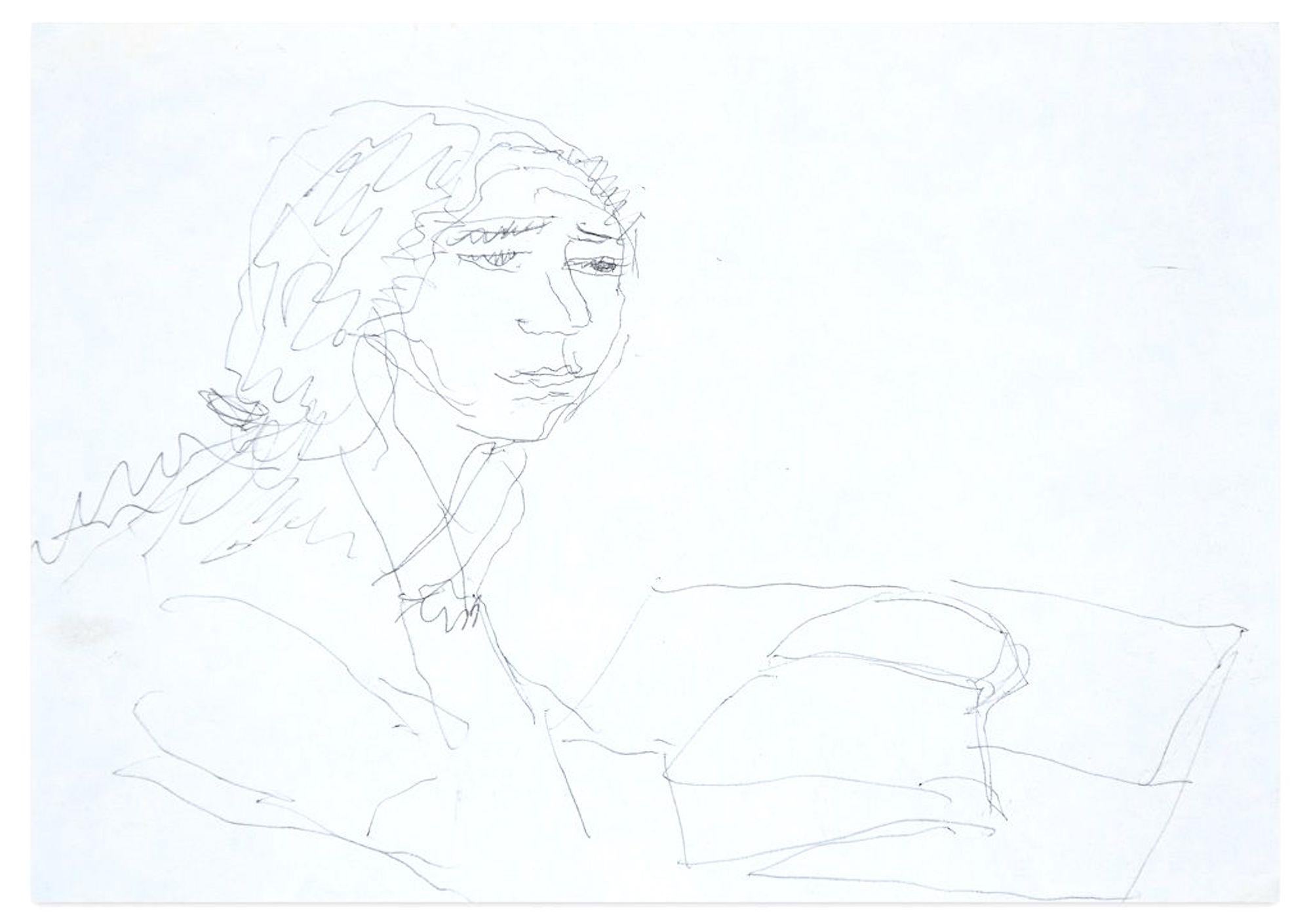 Juliette è un superbo disegno originale a inchiostro nero di China realizzato su carta dall'artista Jeanne Daour (1914-?).

Con la rapidità e la fluidità tipiche di un disegno abbozzato, quest'opera d'arte moderna, con un tocco sicuro e una mano