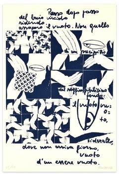 Dark Viscid (Buio Viscido) - Screen Print by E. Pouchard - 1975