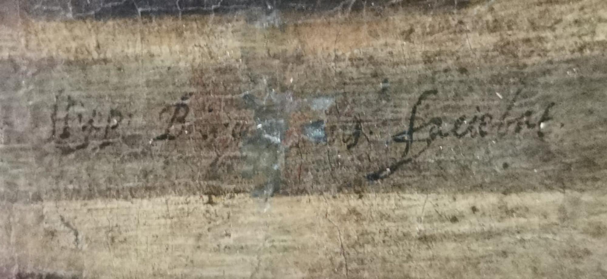 Al Calvario con Madaleine - Olio su tela di Ippolito Borghese - Primi anni del 1600 in vendita 1