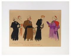 About Separation - Lithograph by Daniel de Losques - Early 20th Century