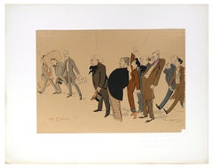 La Classe!!! - Lithograph by Daniel de Losques - Early 20th Century