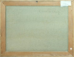 Sun in Rapallo - Oil on Canvas by R. Monti - 1956