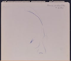 Place de la Bastille  - China Ink and Watercolor - 1930s