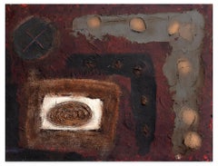 Tribute to A.T.  - Mixed Media on Canvas by Marco Amici - 1985