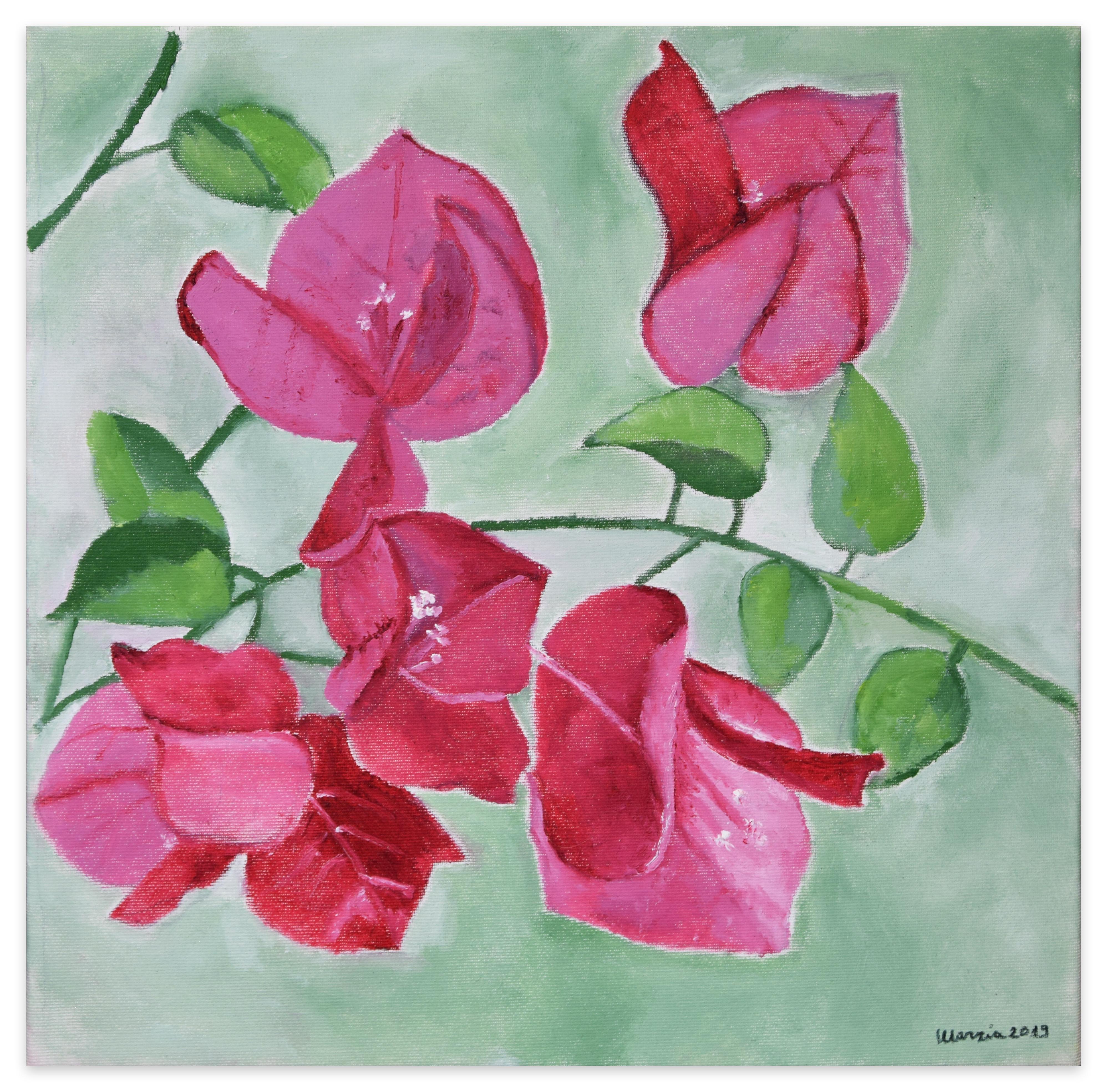 Bougainvillea es una obra de arte original realizada por Marzia Trinca en 2019.

Óleo original coloreado.

Firmado a mano y fechado por el artista en la esquina inferior derecha.

Este bello cuadro muestra un brillante ejemplar de la planta