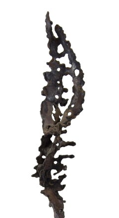 Silver Composition - Silvered Bronze Sculpture by N. Franchina - 1960