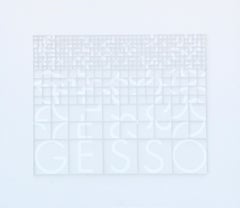 Gesso (Plaster) - Original Screen Print by Bruno di Bello - 1980 ca.