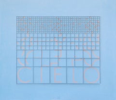 Cielo (Sky) - Original Screen Print by Bruno di Bello - 1980 ca.