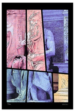 After Michelangelo - Original Giclée by Dadodu - 2008