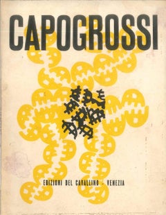 Catalogue vintage Capogrossi - Avec dédication écrite à la main par Capogrossi - 1953