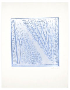 Untitled - Original Screen Print by G. Salvatori - 1970s