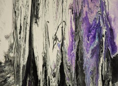 La nascita del cristallo - Acrilico su tela di Elena Ksanti - 2019