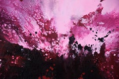 La nascita della passione - Acrilico su tela di Elena Ksanti - 2019