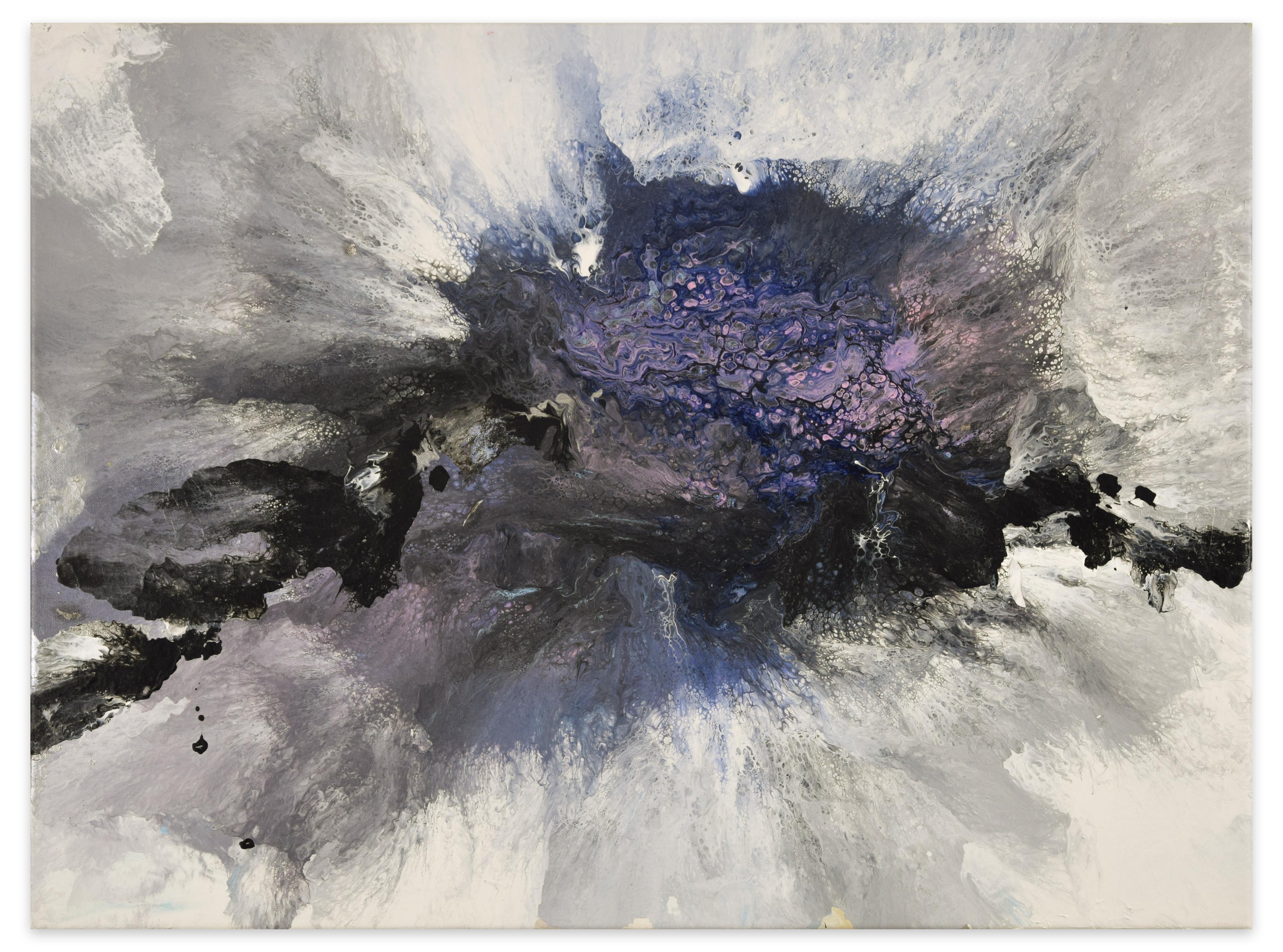 Birth of Thoughts è un dipinto originale in acrilico su tela realizzato dalla giovane artista Elena Ksanti nel 2019.

Quest'opera d'arte è un vero esempio di Art Therapy, una teoria artistica che riflette gli impulsi subconsci della mente e li