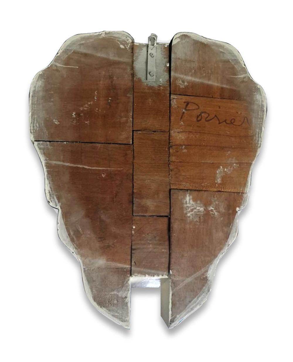 Crin (León) - Escultura de madera de Anne and Patrick Poirier - 1968 en venta 3