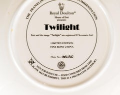 Twilight - Piastra da collezione in ceramica - 1990