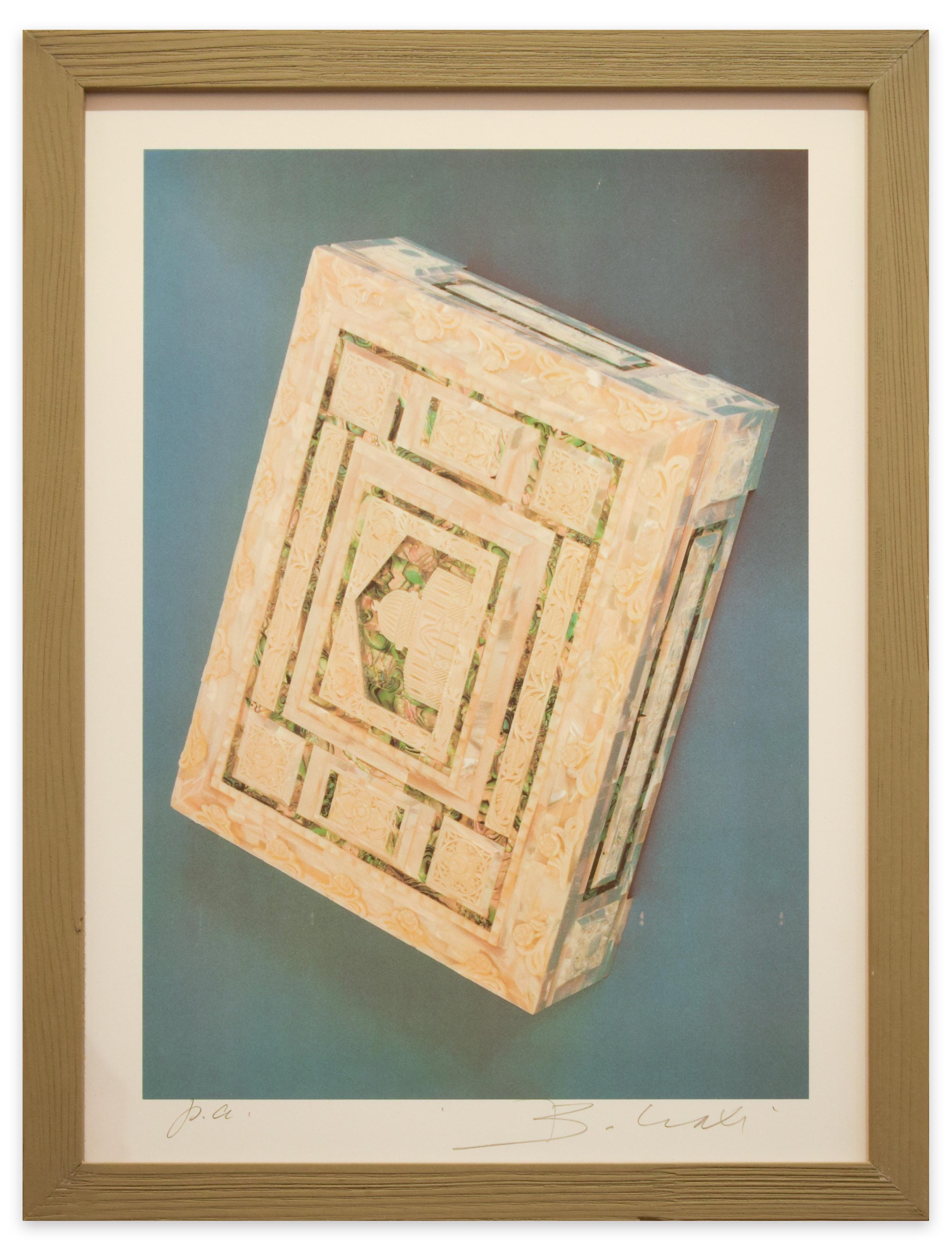 The Riffinato Casket - Original Screen Print by Bettino Craxi - 1989 For Sale 2
