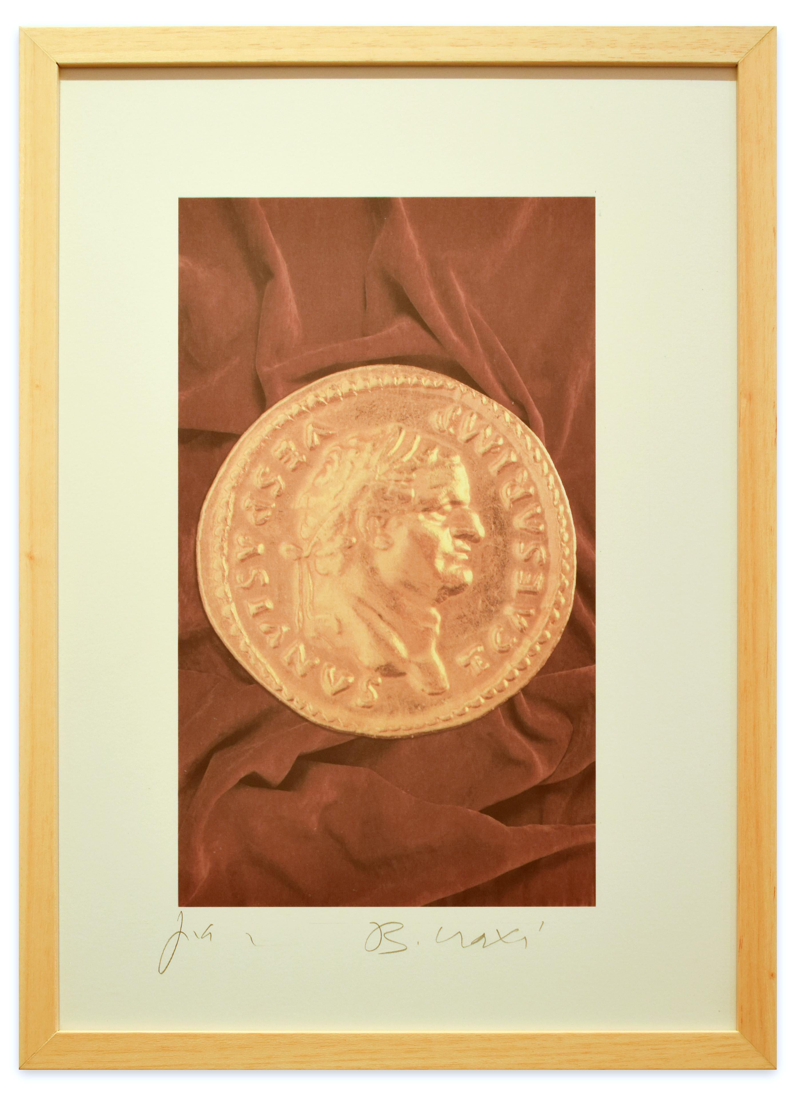 Aureus IV - PhotoLithograph by Bettino Craxi - 1990s For Sale 1