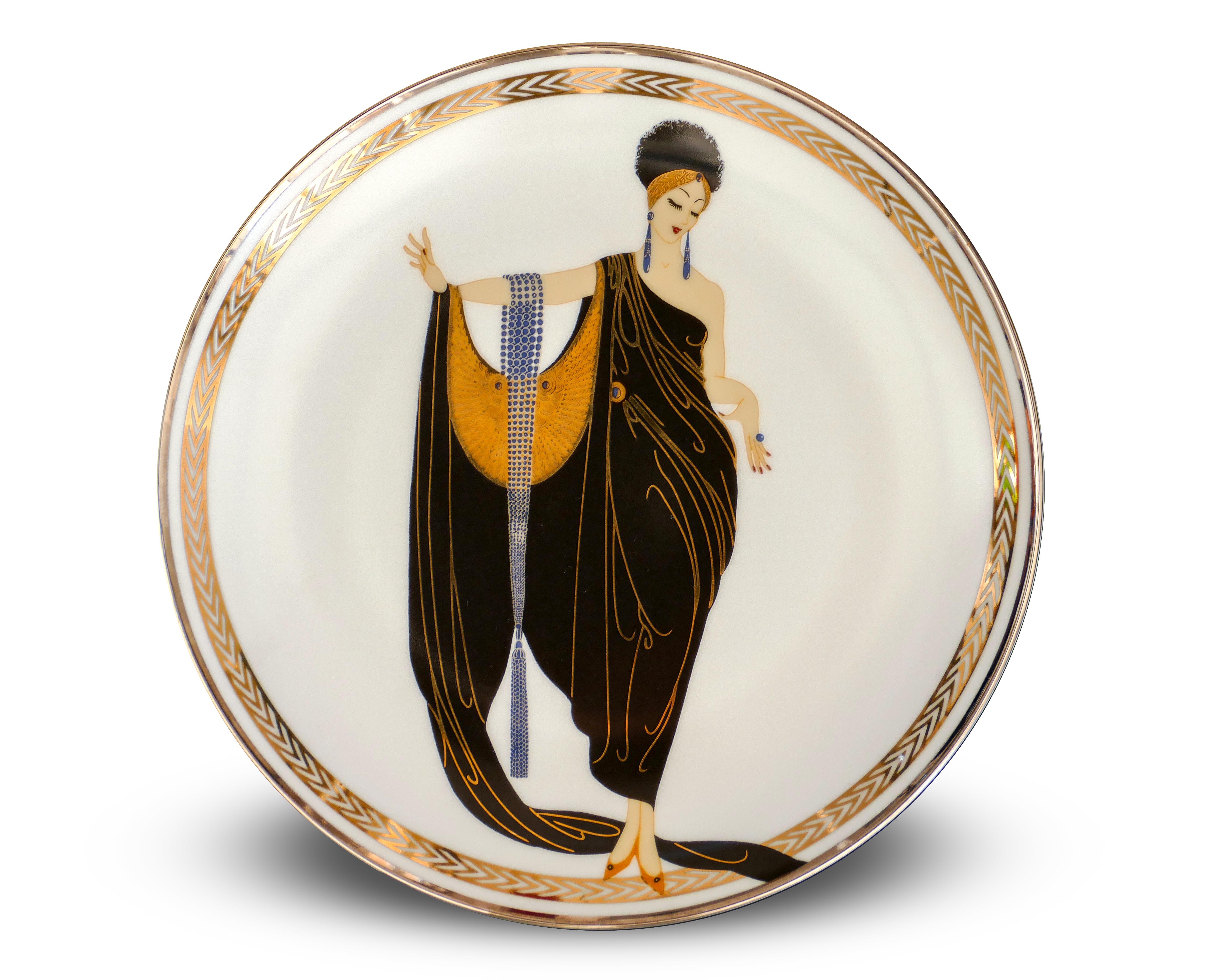 Glamour - Porcelain Collector Plate - 1990 