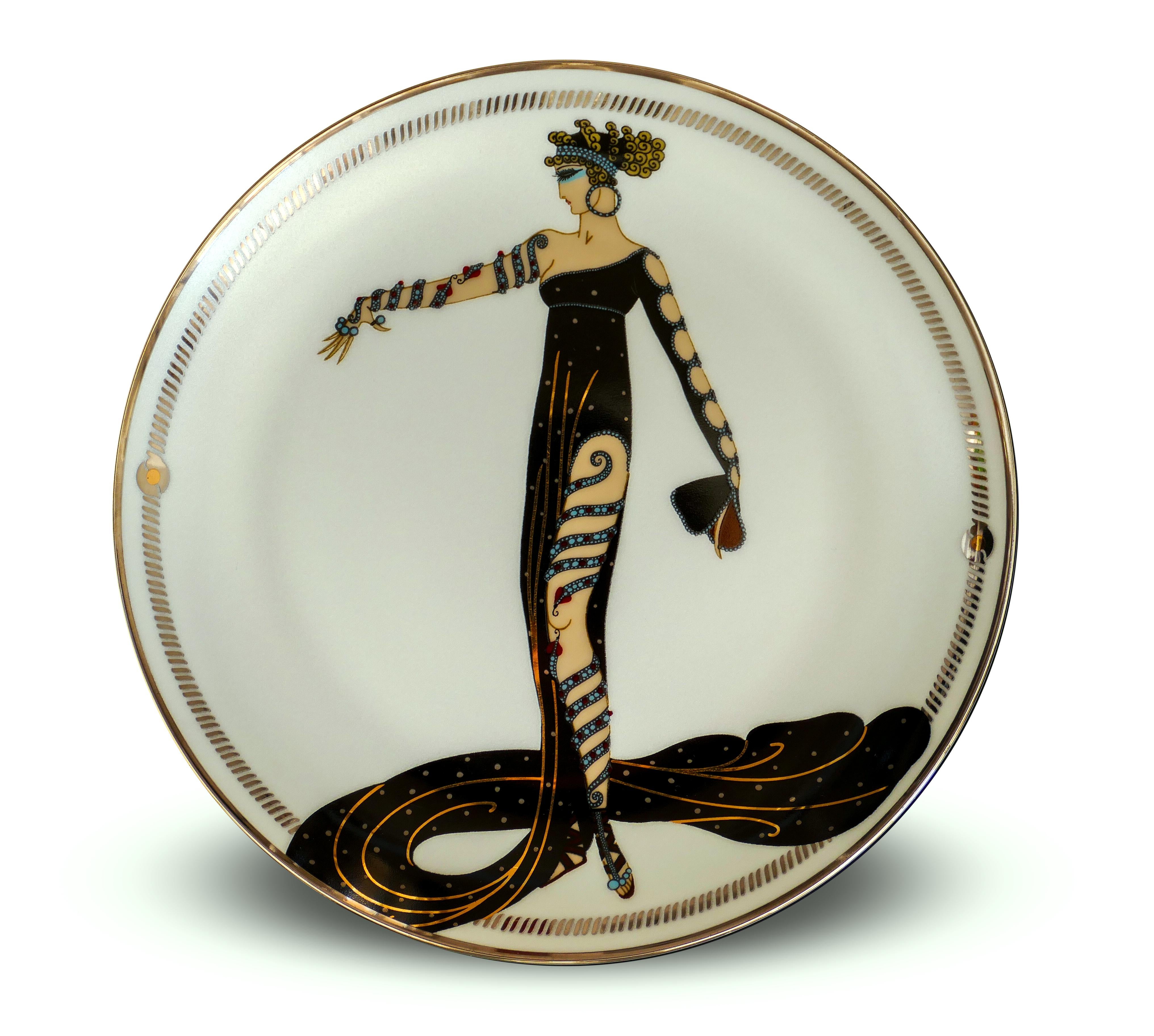 La Merveilleuse - Porcelain Collector Plate - 1990 
