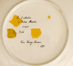 Assiette à Martini Pour Hlne - Assiette de collection en porcelaine - 1976