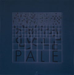 Pale (Blades) - Original Screen Print by Bruno di Bello - 1980 ca.