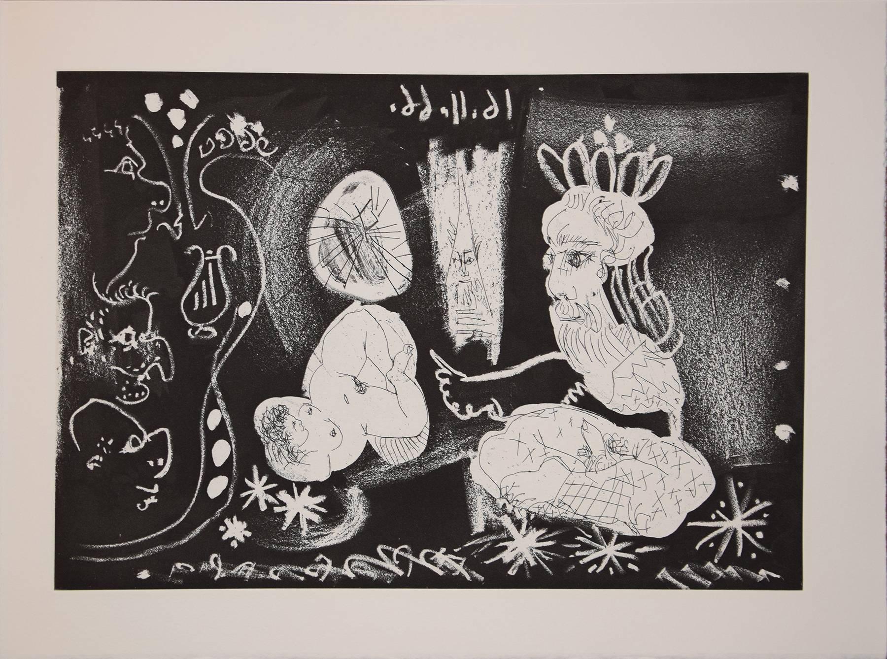 Le Cocu Magnifique - Original Complete Suite of Etchings by Pablo Picasso - 1968 For Sale 1