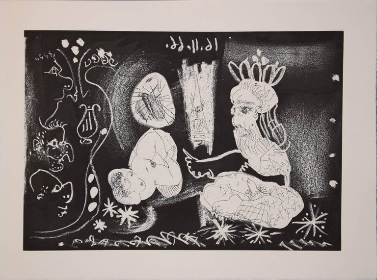 Le Cocu Magnifique - Original Complete Suite of Etchings by Pablo Picasso - 1968 For Sale 4