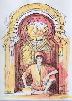 Cancer - Hand-Colored Lithograph by A. Quarto - 1985