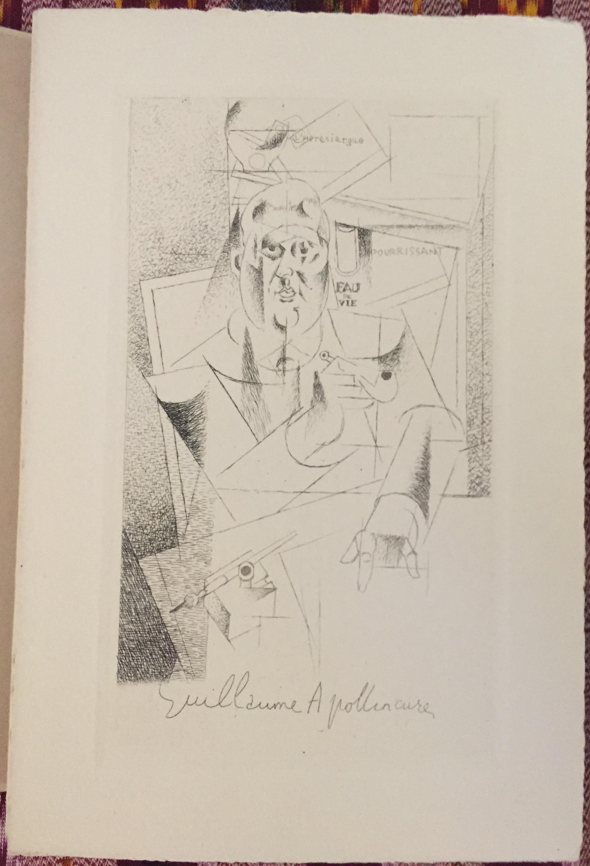 Eaux-fortes pour les Alcools de Guillaume Apollinaire - Paris, 1934 For Sale 5