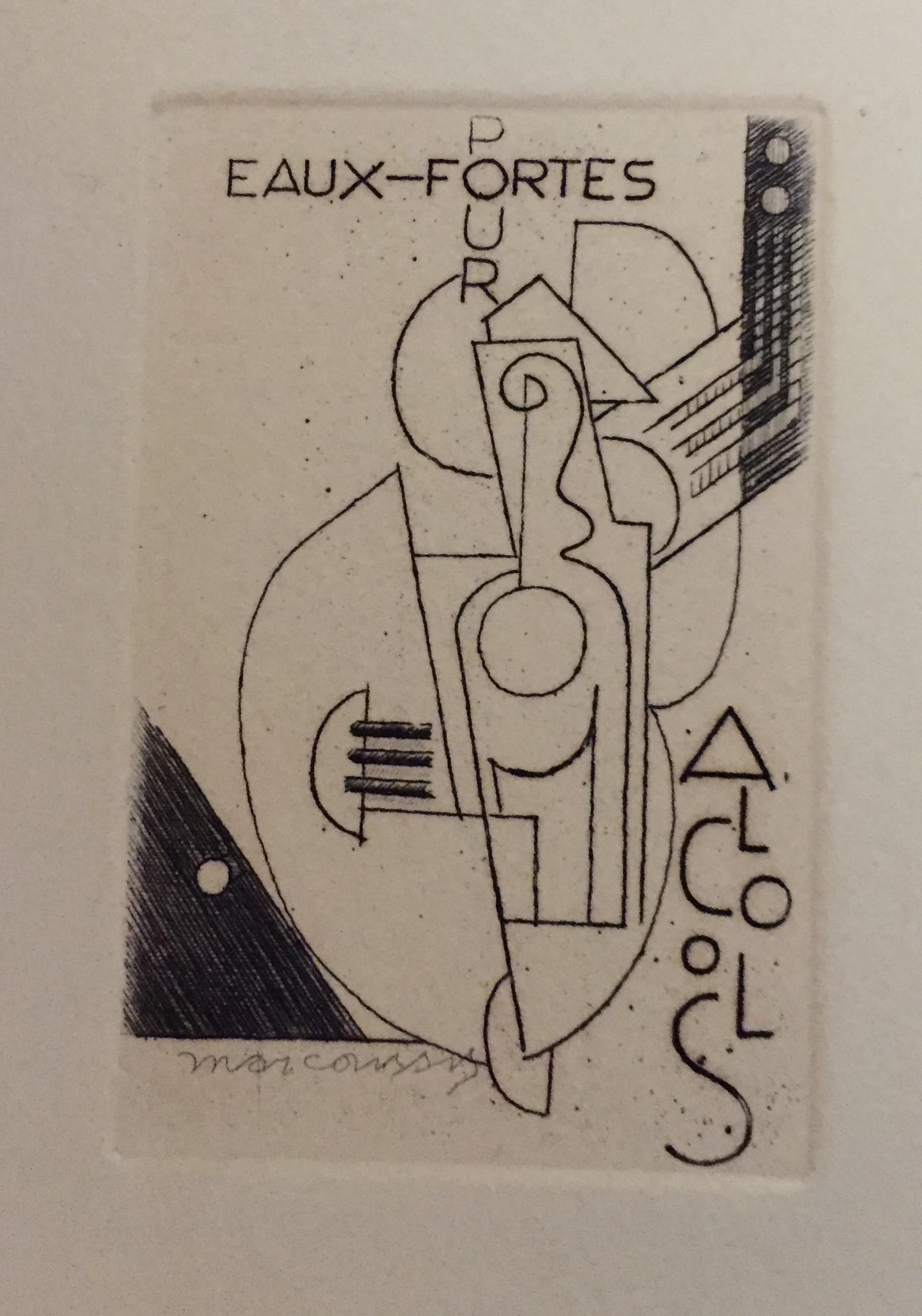 Eaux-fortes pour les Alcools de Guillaume Apollinaire - Paris, 1934 For Sale 7