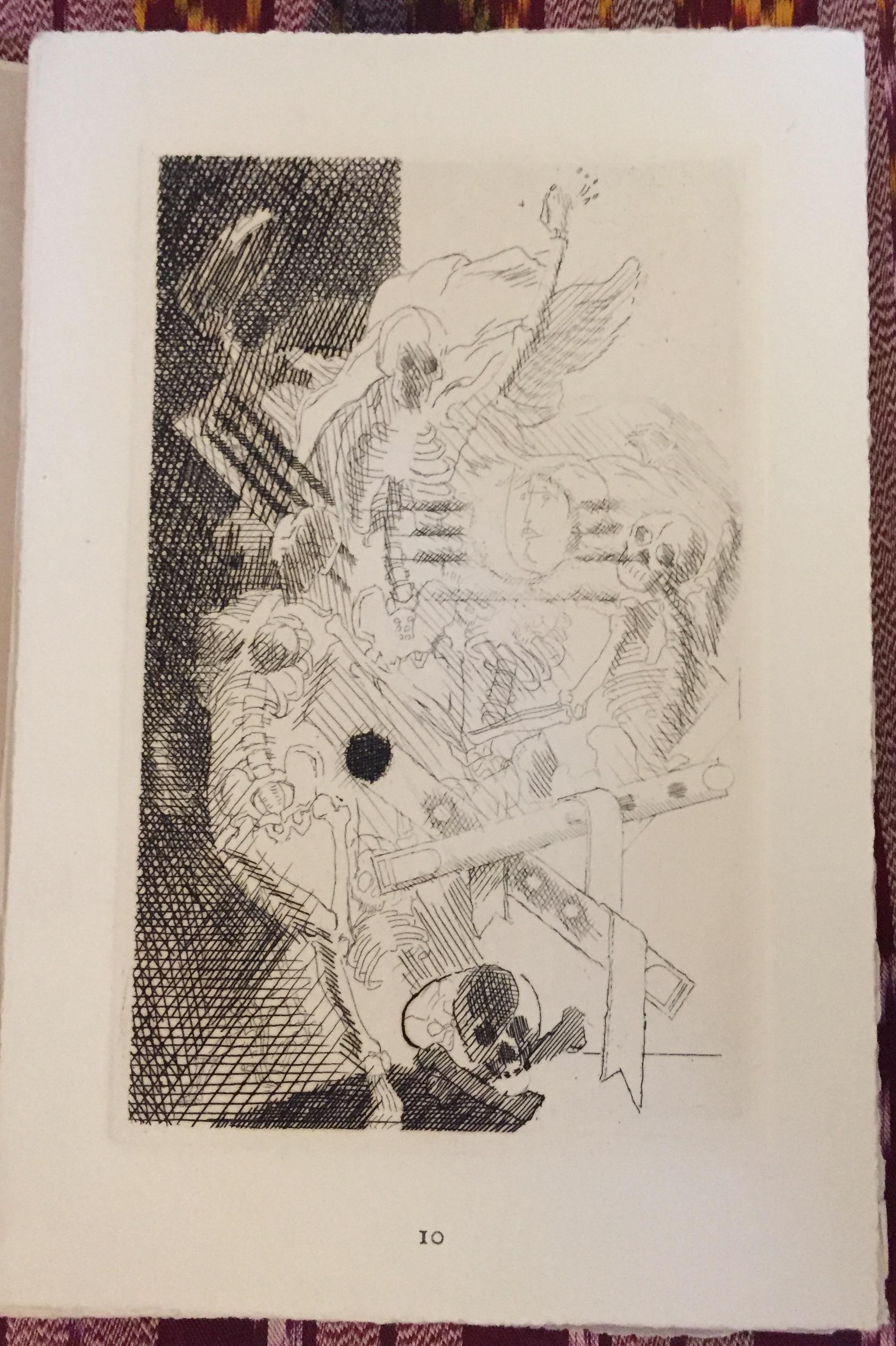 Eaux-fortes pour les Alcools de Guillaume Apollinaire - Paris, 1934 For Sale 13