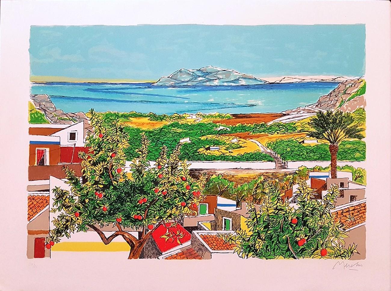 Firmado a mano y numerado. 
Dimensiones de la imagen: 44 x 65 cm.
Edición de 150 ejemplares.
Muy buenas condiciones.
