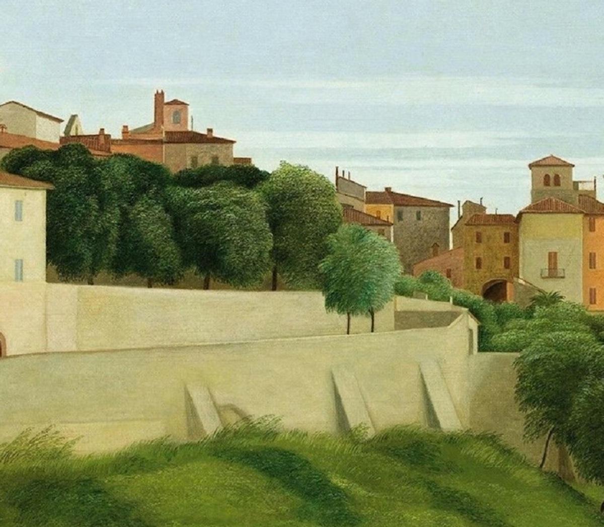 antonio donghi landscape perugia