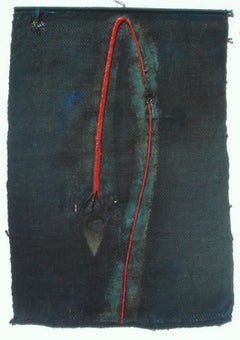 And as a Trace - Original Mixed Media by Giulio Greco - 1991
