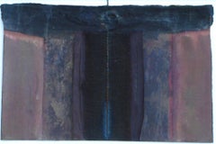 Vintage Curtain - Original Mixed Media by Giulio Greco - 1986