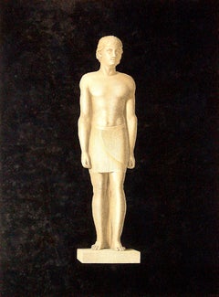 Egyptian Idol - Origina Etching After Agostino Tofanelli - 1821
