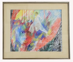 Defilé - Original Tempera by Danilo Bergamo - 1970s