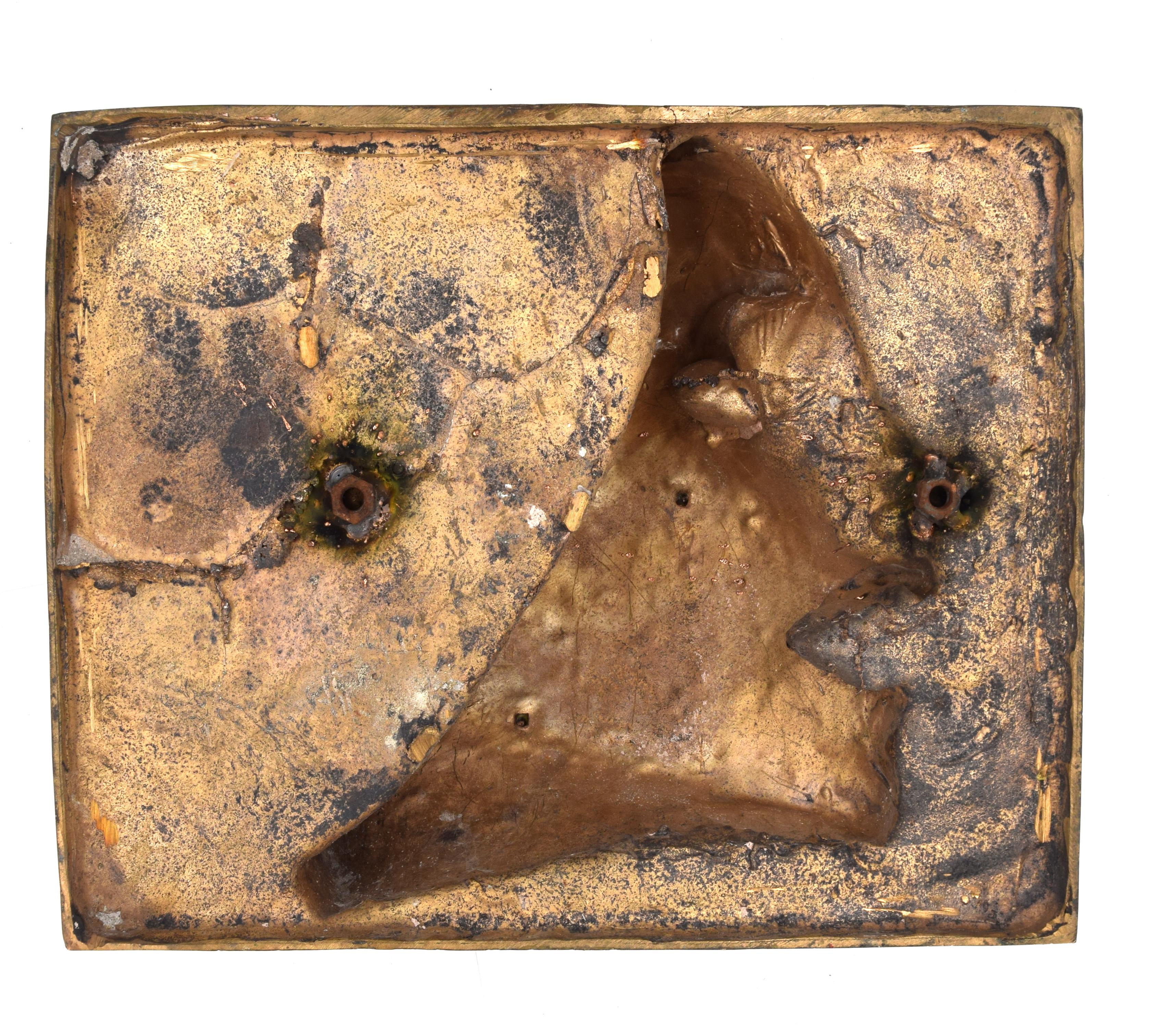 Vittoria - Scultura in bronzo dopo A. Wildt - 1990 - Figurative Sculpture Oro di Adolfo Wildt