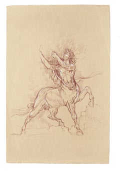Symbolist Drawings and Watercolor Paintings