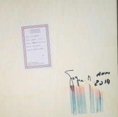 Beyond Separation - Acrylic on Plywood by M. Goeyens - 2019