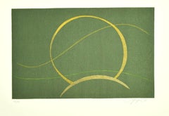 Composition - Original Screen Print by A. Fanfani - 1972