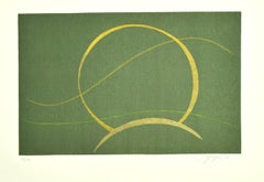 Composition - Original Screen Print by A. Fanfani - 1972