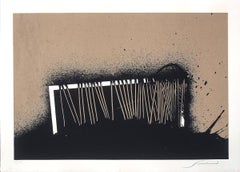 Untitled - Screen Print by Emilio Scanavino - 1970s